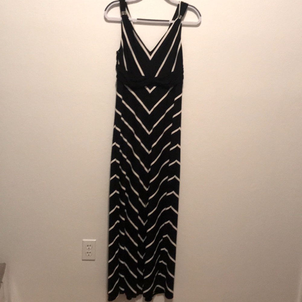 White House Black Market maxi dress size small